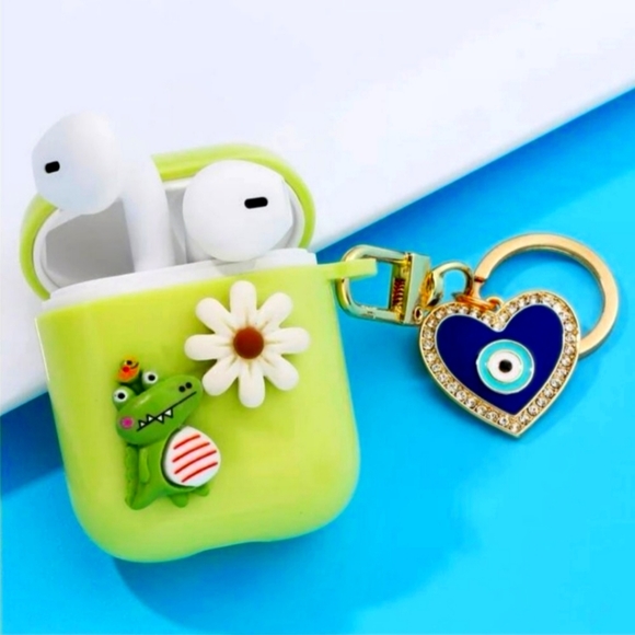 Rhinestone "Evil Eye" Heart Keychain/Purse 🎒👜 Charm ~ Protection, Luck 🍀, - Picture 6 of 6